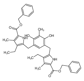 4,6-bis(5-benzyloxycarbonyl-3-ethyl-4-methyl-2-pyrrolylmethyl)-1,3-dihydroxy-2-methylbenzene CAS:675608-66-9 manufacturer & supplier