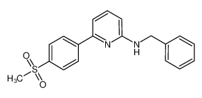 N-benzyl-6-(4-(methylsulfonyl)phenyl)pyridin-2-amine CAS:675618-88-9 manufacturer & supplier