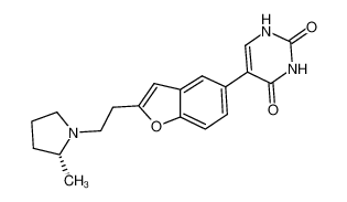 5-{2-[2-(2(R)-methyl-pyrrolidin-1-yl)-ethyl]-benzofuran-5-yl}-1H-pyrimidine-2,4-dione CAS:675624-28-9 manufacturer & supplier