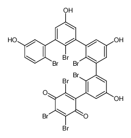 2,3,5-Tribromo-6-(2,2',2',2''-tetrabromo-5,5',5',5''-tetrahydroxy-[1,1';3',1';3',1'']quaterphenyl-3-yl)-[1,4]benzoquinone CAS:67564-88-9 manufacturer & supplier