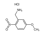 5-methoxy-2-nitro-benzylamine; hydrochloride CAS:67567-36-6 manufacturer & supplier