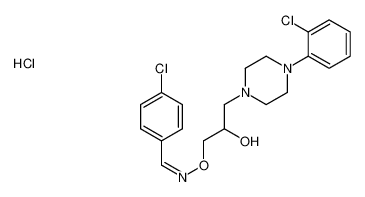 1-[(E)-(4-chlorophenyl)methylideneamino]oxy-3-[4-(2-chlorophenyl)piperazin-1-yl]propan-2-ol,hydrochloride CAS:67568-62-1 manufacturer & supplier