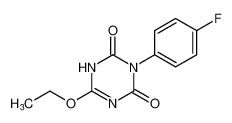 1,3,5-Triazine-2,4(1H,3H)-dione, 6-ethoxy-3-(4-fluorophenyl)- CAS:67569-29-3 manufacturer & supplier