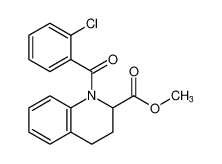 methyl 1-(2-chlorobenzoyl)-1,2,3,4-tetrahydroquinoline-2-carboxylate CAS:67571-12-4 manufacturer & supplier