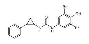 Urea, N-(3,5-dibromo-4-hydroxyphenyl)-N'-(2-phenylcyclopropyl)- CAS:675851-61-3 manufacturer & supplier