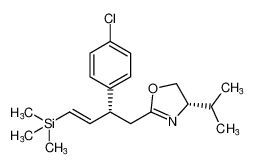 (S)-2-((R,E)-2-(4-chlorophenyl)-4-(trimethylsilyl)but-3-en-1-yl)-4-isopropyl-4,5-dihydrooxazole CAS:675855-23-9 manufacturer & supplier