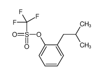 [2-(2-methylpropyl)phenyl] trifluoromethanesulfonate CAS:675855-59-1 manufacturer & supplier