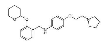 [4-(2-pyrrolidin-1-yl-ethoxy)-phenyl]-[2-(tetrahydro-pyran-2-yloxy)-benzyl]amine CAS:675865-22-2 manufacturer & supplier