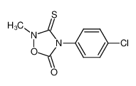 2-methyl-4-(4'-chlorophenyl)-3-thiono-5-oxo-1,2,4-oxadiazolidine CAS:67587-51-3 manufacturer & supplier