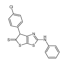 Thieno[3,2-d]thiazole-5(6H)-thione, 6-(4-chlorophenyl)-2-(phenylamino)- CAS:67587-79-5 manufacturer & supplier