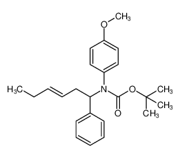 tert-butyl (E)-(4-methoxyphenyl)(1-phenylhex-3-en-1-yl)carbamate CAS:675880-14-5 manufacturer & supplier