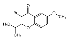 Ethanone, 2-bromo-1-[5-methoxy-2-(2-methylpropoxy)phenyl]- CAS:675880-86-1 manufacturer & supplier