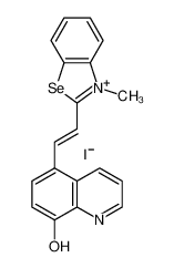 5-[2-(3-methyl-1,3-benzoselenazol-2-ylidene)ethylidene]quinolin-1-ium-8-one CAS:6759-86-0 manufacturer & supplier