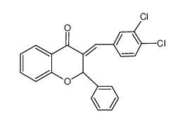 3-[1-(3,4-Dichloro-phenyl)-meth-(E)-ylidene]-2-phenyl-chroman-4-one CAS:67595-35-1 manufacturer & supplier