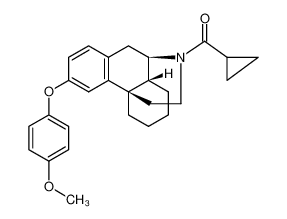 cyclopropyl((4bR,8aR,9R)-3-(4-methoxyphenoxy)-6,7,8,8a,9,10-hexahydro-5H-9,4b-(epiminoethano)phenanthren-11-yl)methanone CAS:67595-52-2 manufacturer & supplier