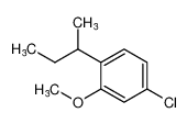 Benzene, 4-chloro-2-methoxy-1-(1-methylpropyl)- CAS:67601-45-0 manufacturer & supplier