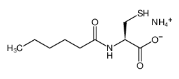 ammonium hexanoyl-L-cysteinate CAS:67603-53-6 manufacturer & supplier