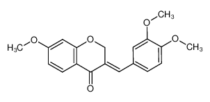 3-(3,4-dimethoxybenzylidene)-7-methoxychroman-4-one CAS:67607-37-8 manufacturer & supplier