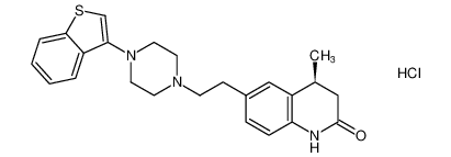 (S)-6-(2-(4-(benzo[b]thiophen-3-yl)piperazin-1-yl)ethyl)-4-methyl-3,4-dihydroquinolin-2(1H)-one hydrochloride CAS:676116-46-4 manufacturer & supplier