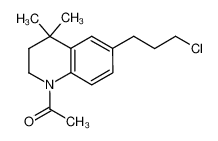 1-[6-(3-chloro-propyl)-4,4-dimethyl-3,4-dihydro-2H-quinolin-1-yl]-ethanone CAS:676116-90-8 manufacturer & supplier