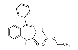 ethyl (2-oxo-5-phenyl-2,3-dihydro-1H-benzo[e][1,4]diazepin-3-yl)carbamate CAS:676129-76-3 manufacturer & supplier