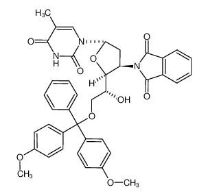 1-[2,3-dideoxy-6-O-(4,4'-dimethoxytrityl)-3-phthalimido-α-D-arabino-hexofuranosyl]thymine CAS:676132-93-7 manufacturer & supplier