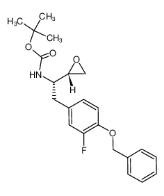 tert-butyl (1S)-2-[4-(benzyloxy)-3-fluorophenyl]-1-[(2S)-oxiran-2-yl]ethylcarbamate CAS:676135-02-7 manufacturer & supplier