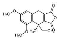 4-ethyl-5,7-dimethoxy-4-methyl-4,9-dihydronaphtho[2,3-c]furan-1,3-dione CAS:67614-03-3 manufacturer & supplier