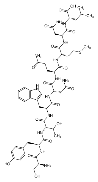 L-seryl-L-tyrosyl-L-threonyl-L-tryptophyl-L-asparaginyl-L-glutaminyl-L-methionyl-L-asparaginyl-L-leucine CAS:676145-01-0 manufacturer & supplier