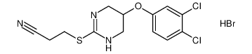 3-((5-(3,4-dichlorophenoxy)-1,4,5,6-tetrahydropyrimidin-2-yl)thio)propanenitrile hydrobromide CAS:676167-33-2 manufacturer & supplier