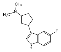 [3-(5-fluoro-1H-indol-3-yl)-cyclopentyl]-dimethylamine CAS:676169-64-5 manufacturer & supplier