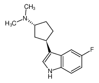 [(1R,3R)-3-(5-fluoro-1H-indol-3-yl)-cyclopentyl]-dimethylamine CAS:676169-85-0 manufacturer & supplier