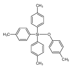 Silane, (4-methylphenoxy)tris(4-methylphenyl)- CAS:676224-97-8 manufacturer & supplier