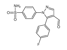 4-[5-(4-fluorophenyl)-4-formylpyrazol-1-yl]benzenesulfonamide CAS:676233-44-6 manufacturer & supplier