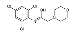 2-morpholin-4-yl-N-(2,4,6-trichlorophenyl)acetamide CAS:67624-98-0 manufacturer & supplier