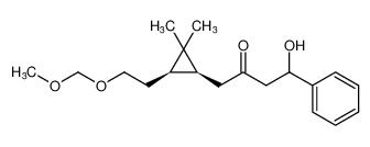 4-hydroxy-1-((1S,3R)-3-(2-(methoxymethoxy)ethyl)-2,2-dimethylcyclopropyl)-4-phenylbutan-2-one CAS:676248-76-3 manufacturer & supplier