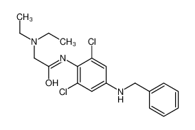 N-[4-(benzylamino)-2,6-dichlorophenyl]-2-(diethylamino)acetamide CAS:67625-03-0 manufacturer & supplier