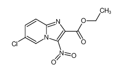 ethyl 6-chloro-3-nitroimidazo(1,2-a)pyridine-2-carboxylate CAS:67625-30-3 manufacturer & supplier