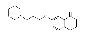 Quinoline, 1,2,3,4-tetrahydro-7-[3-(1-piperidinyl)propoxy]- CAS:676254-93-6 manufacturer & supplier