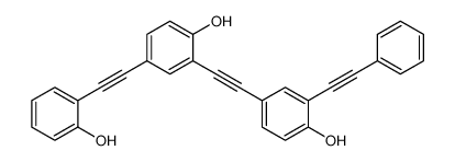 2-((4-hydroxy-3-(phenylethynyl)phenyl)ethynyl)-4-((2-hydroxyphenyl)ethynyl)phenol CAS:676256-76-1 manufacturer & supplier