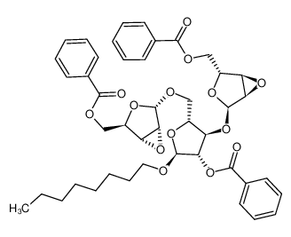 octyl 3,5-di-O-(2,3-anhydro-5-O-benzoyl-α-D-ribofuranosyl)-2-O-benzoyl-α-D-arabinofuranoside CAS:676259-70-4 manufacturer & supplier