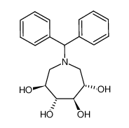 (3S,4R,5R,6S)-N-diphenylmethyl-3,4,5,6-tetrahydroxyazepane CAS:676259-81-7 manufacturer & supplier