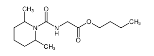 Glycine, N-[(2,6-dimethyl-1-piperidinyl)carbonyl]-, butyl ester CAS:67626-68-0 manufacturer & supplier