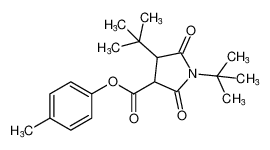 p-tolyl 1,4-di-tert-butyl-2,5-dioxopyrrolidine-3-carboxylate CAS:676260-87-0 manufacturer & supplier