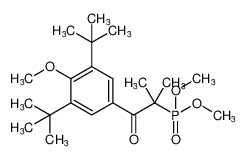 dimethyl (1-(3,5-di-tert-butyl-4-methoxyphenyl)-2-methyl-1-oxopropan-2-yl)phosphonate CAS:676261-42-0 manufacturer & supplier