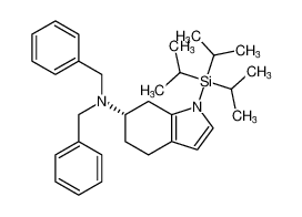 (S)-N,N-dibenzyl-1-(triisopropylsilyl)-4,5,6,7-tetrahydro-1H-indol-6-amine CAS:676262-58-1 manufacturer & supplier