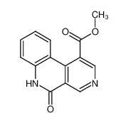 Methyl-5-oxo-5,6-dihydrobenzo[c][2,7]naphthyridin-1-carboxylat CAS:676263-23-3 manufacturer & supplier