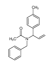 Acetamide, N-[1-(4-methylphenyl)-2-propenyl]-N-(phenylmethyl)- CAS:676267-48-4 manufacturer & supplier