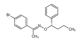 Ethanone, 1-(4-bromophenyl)-, O-[(1S)-1-phenylbutyl]oxime, (1E)- CAS:676268-26-1 manufacturer & supplier