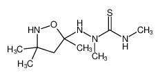 N,1-dimethyl-2-(3,3,5-trimethylisoxazolidin-5-yl)hydrazine-1-carbothioamide CAS:676268-93-2 manufacturer & supplier